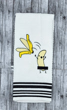 Load image into Gallery viewer, Funny Naked Banana Hand Towel – Quirky Kitchen Décor, Perfect Gag Gift!
