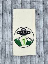 Load image into Gallery viewer, Peace Sign Alien Abduction Glow-in-the-Dark FREE SHIPPING!
