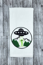 Load image into Gallery viewer, Peace Sign Alien Abduction Glow-in-the-Dark FREE SHIPPING!
